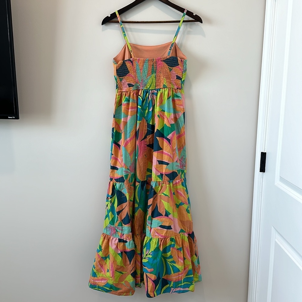 Sincerly Jules Colorful Maxi Long Dress Sundress Resortwear Easter Travel Shower - Picture 6 of 9